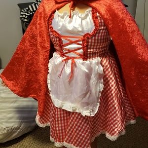 Little red riding hood 2pc costume